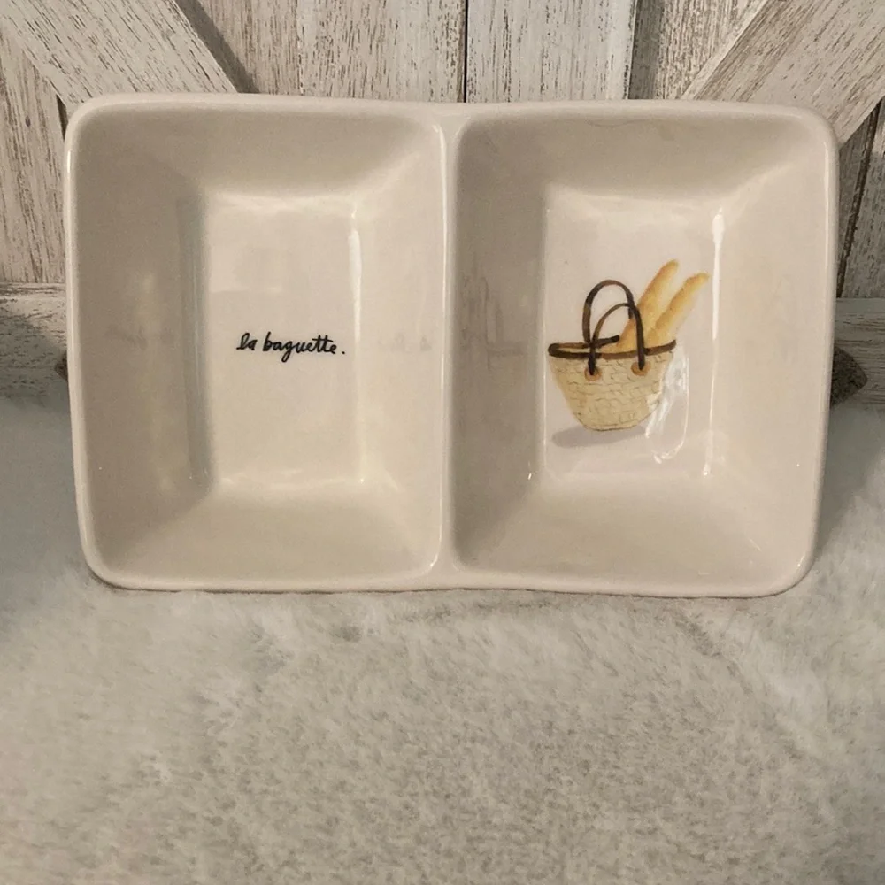 Rae Dunn Divided Tray La Baguette